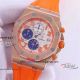 Perfect Replica Audemars Piguet Royal Oak Off shore watches Black Case Orange Band (3)_th.jpg